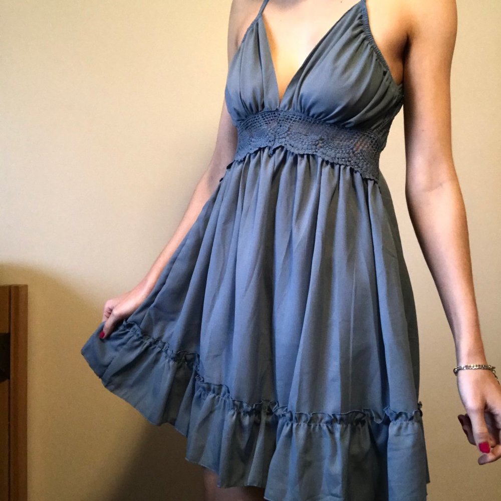 Blue Sundress